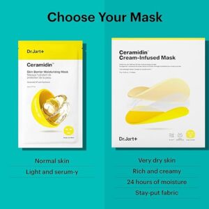 Dr.Jart+ Ceramidin™ Skin Barrier Moisturizing Face Mask | Sheet Mask | Korean Skin Care, 1 Pack - Image 2