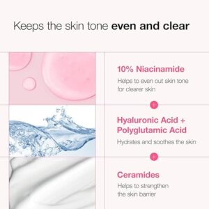 Anua 10% Niacinamide+ 4% Tranexamic Acid Serum, Ceramide, Hyaluronic Acid, Vitamin B12 natural color, for Sensitive skin, Korean Glass Skin, Fragrance-Free (30ml /1.01 fl.oz.) - Image 4